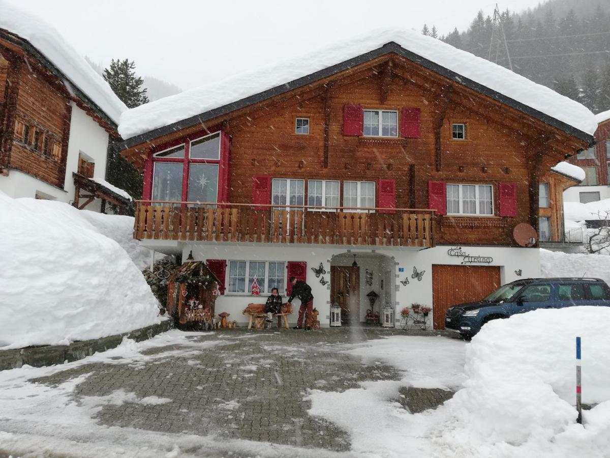 Ferienwohnung Casa Ursina Седрун Екстериор снимка